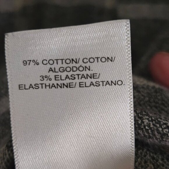 Lucky Brand Saturday Stretch Blue Gray Snap Western Flannel Shirt 2022 Size XL - Picture 6 of 11